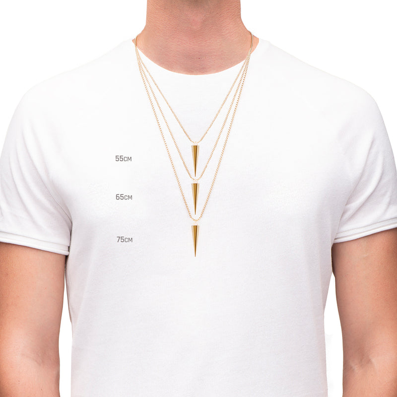 The Polygon, Gold · 55 / 65 / 75 cm